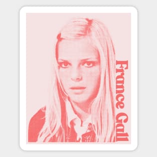 France Gall / 60s Retro Fanart Magnet